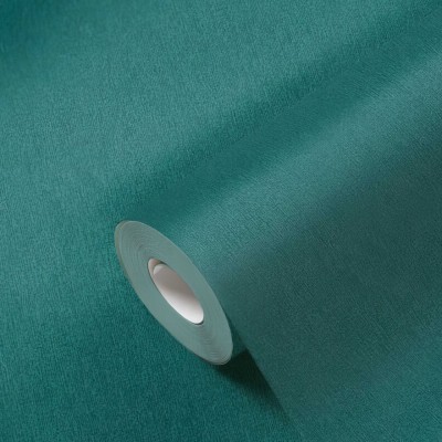 Ταπετσαρία Τοίχου 0.53x10.05m A.S. Création Attractive 2 «Uni, Blue, Green» 390309