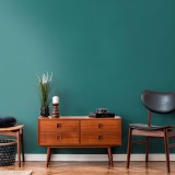 Ταπετσαρία Τοίχου 0.53x10.05m A.S. Création Attractive 2 «Uni, Blue, Green» 390309