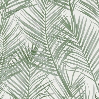 Ταπετσαρία Τοίχου 0.53x10.05m A.S. Création Attractive 2 «Floral, Cream, Green, White» 390381