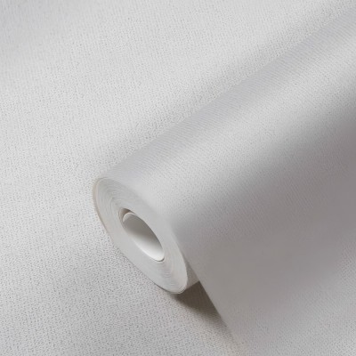 Ταπετσαρία Τοίχου 0.53x10.05m A.S. Création Attractive 2 «Uni, Grey» 390391