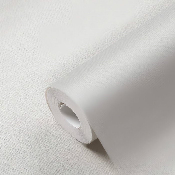 Ταπετσαρία Τοίχου 0.53x10.05m A.S. Création Attractive 2 «Uni, Grey, White» 390392