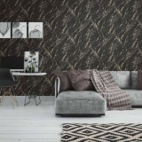 Ταπετσαρία Τοίχου 0.53x10.05m A.S. Création Casual Living «Stone, Black, Gold, Grey, Metallic» 393362