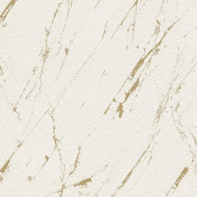 Ταπετσαρία Τοίχου 0.53x10.05m A.S. Création Casual Living «Stone, Beige, Cream, Gold, Metallic» 393364