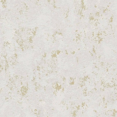 Ταπετσαρία Τοίχου 0.53x10.05m A.S. Création Casual Living «Uni, Beige, Cream, Gold, Metallic» 393871