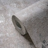Ταπετσαρία Τοίχου 0.53x10.05m A.S. Création Casual Living «Uni, Beige, Cream, Metallic, Silver» 393873