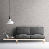 Ταπετσαρία Τοίχου 0.53x10.05m A.S. Création Casual Living «Uni, Beige, Cream, Metallic, Silver» 393873
