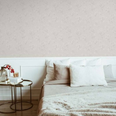 Ταπετσαρία Τοίχου 0.53x10.05m A.S. Création Casual Living «Cottage, Floral, Beige, Grey, Taupe» 395484