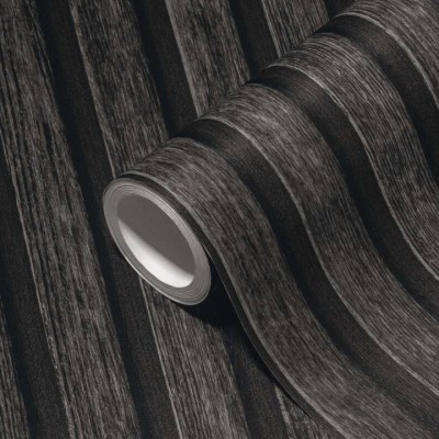Tαπετσαρία Τοίχου A.S. Creation «Elements II» 0.53x10.05m «Wood, Black, Grey» 391094