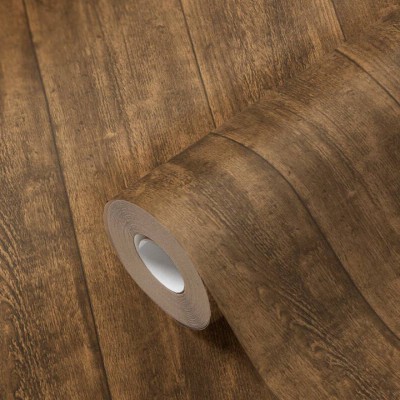 Tαπετσαρία Τοίχου A.S. Creation «Elements II» 0.53x10.05m «Wood, Cottage, Brown» 708823