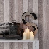 Tαπετσαρία Τοίχου A.S. Creation «Elements II» 0.53x10.05m «Wood, Cottage, Brown, Cream» 855053