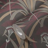 Tαπετσαρία Τοίχου A.S. Creation «French Affair» collection 0.53x10.05m «Floral, Beige, Black, Copper, Cream» 399364
