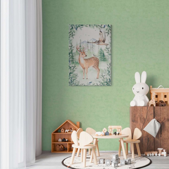 Ταπετσαρία Τοίχου 10.05x0.53m A.S. Création Lilly & Luis «Green» AS771788-0