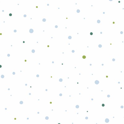 Ταπετσαρία Τοίχου 0.53x10.05m A.S. Création Little Love «Child motif, Blue, Green, White» 381161