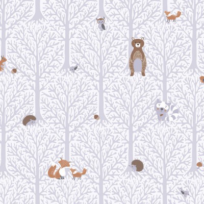 Ταπετσαρία Τοίχου 0.53x10.05m A.S. Création Little Love «Beige, Brown, White» 381191