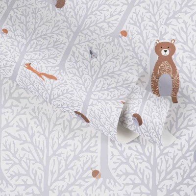 Ταπετσαρία Τοίχου 0.53x10.05m A.S. Création Little Love «Beige, Brown, White» 381191