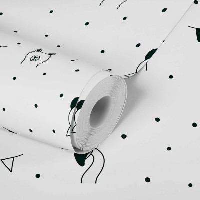 Ταπετσαρία Τοίχου 0.53x10.05m A.S. Création Little Love «Black, White» 381382