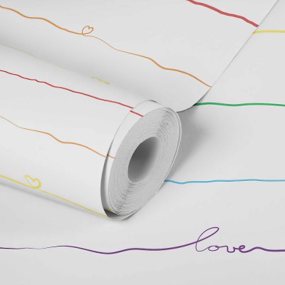 Ταπετσαρία Τοίχου 0.53x10.05m A.S. Création Little Love «Blue, Green, White» 381401