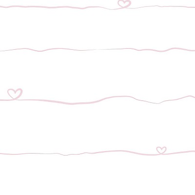 Ταπετσαρία Τοίχου 0.53x10.05m A.S. Création Little Love «Pink, White» 381402