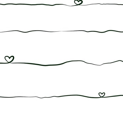 Ταπετσαρία Τοίχου 0.53x10.05m A.S. Création Little Love «Black, White» 381403