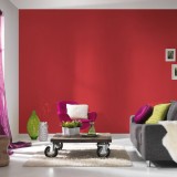 Ταπετσαρία Τοίχου 0.53x10.05m A.S. Création Little Love «Uni, Red» 383242