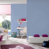 Ταπετσαρία Τοίχου 0.53x10.05m A.S. Création Little Love «Uni, Blue» 383259