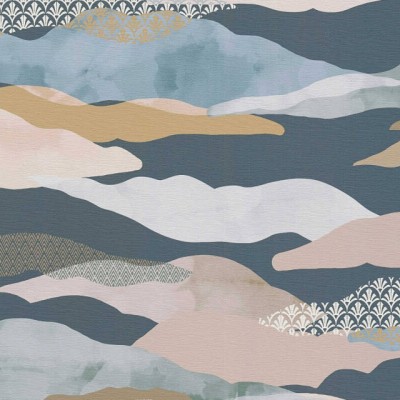 Tαπετσαρία Τοίχου A.S. Creation «PintWalls II» 0.53x10.05m «Blue, Green, White» 396994