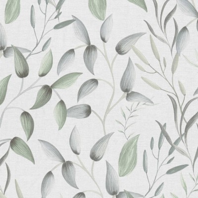 Tαπετσαρία Τοίχου A.S. Creation «PintWalls II» 0.53x10.05m «Floral, Green, Grey, White» 397452