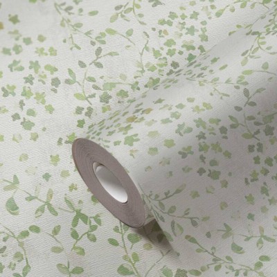Tαπετσαρία Τοίχου A.S. Creation «PintWalls II» 0.53x10.05m «Floral, Green, Metallic, White» 397472