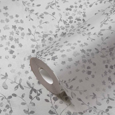 Tαπετσαρία Τοίχου A.S. Creation «PintWalls II» 0.53x10.05m «Floral, Grey, Metallic, Silver, White» 397474