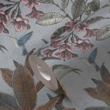 Tαπετσαρία Τοίχου A.S. Creation «PintWalls II» 0.53x10.05m «Floral, Beige, Cream, Green, Grey» 397483