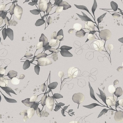 Tαπετσαρία Τοίχου A.S. Creation «Pure Elegance» 0.53x10.05m «Floral, Beige, Gold, Grey, Metallic» 397684