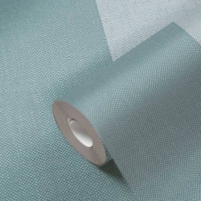 Tαπετσαρία Τοίχου A.S. Creation «Pure Elegance» 0.53x10.05m «Stripes, Blue, Green, Turquoise» 397928