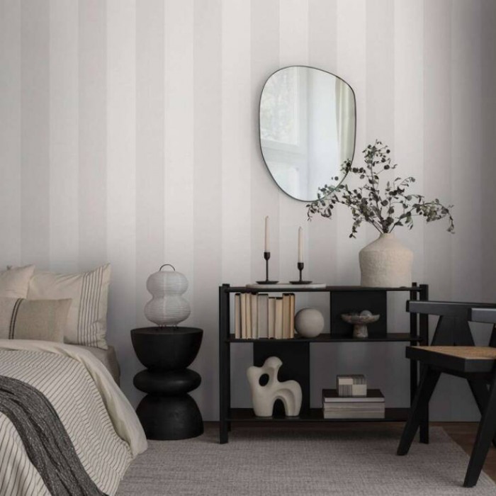 Tαπετσαρία Τοίχου A.S. Creation «Pure Elegance» 0.53x10.05m «Stripes, Beige, Brown, Cream» 397966
