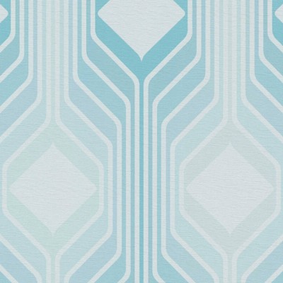 Ταπετσαρία Τοίχου 0.53x8.5m A.S. Création Retro Chic «Graphics, Blue» 395321