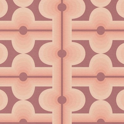 Ταπετσαρία Τοίχου 0.53x8.5m A.S. Création Retro Chic «Graphics, Pink, Red» 395332