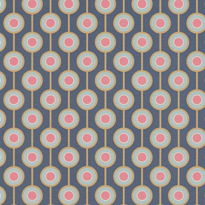 Ταπετσαρία Τοίχου 0.53x8.5m A.S. Création Retro Chic «Graphics, Blue, Red, Yellow» 395371