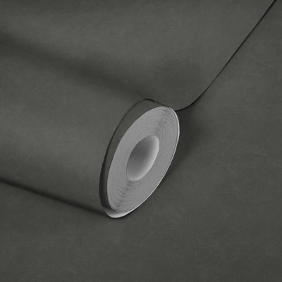 Ταπετσαρία Τοίχου 0.53x8.5m A.S. Création Styleguide Colours 2024 «Uni, Black» 376985