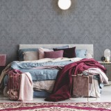 Ταπετσαρία Τοίχου 0.53x10.05m A.S. Création by «Livingwalls» Styleguide Jung 2024 «Baroque, Grey, White» 305184