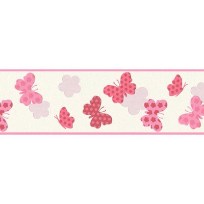 Ταπετσαρία Τοίχου 0.53x10.05m A.S. Création by «Livingwalls» Styleguide Jung 2024 «Child motif, Pink, Red, White» 368581