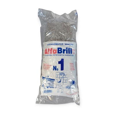 Ατσαλόμαλλο Ψιλό Νο1 100gr Alfa Brill