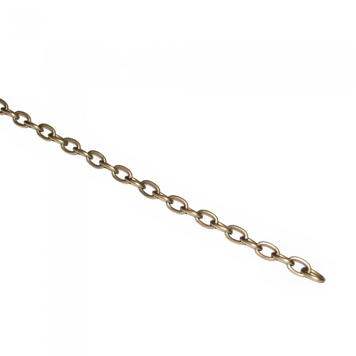 Αλυσίδα με εσωτερικές διαστάσεις κρίκου 11x6x2mm Αντικέ 23874 (Πώληση ανά Μέτρο)