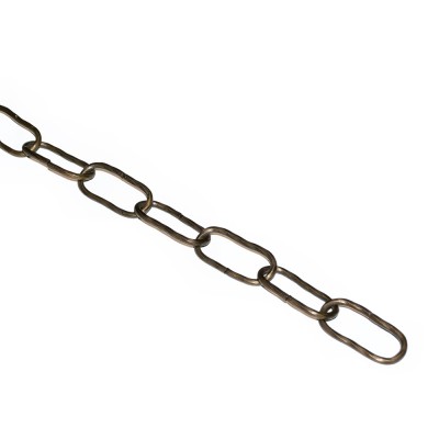 Αλυσίδα Στριφτή με εσωτερικές διαστάσεις κρίκου 39x14x3mm Αντικέ 39735 (Πώληση ανά Μέτρο)