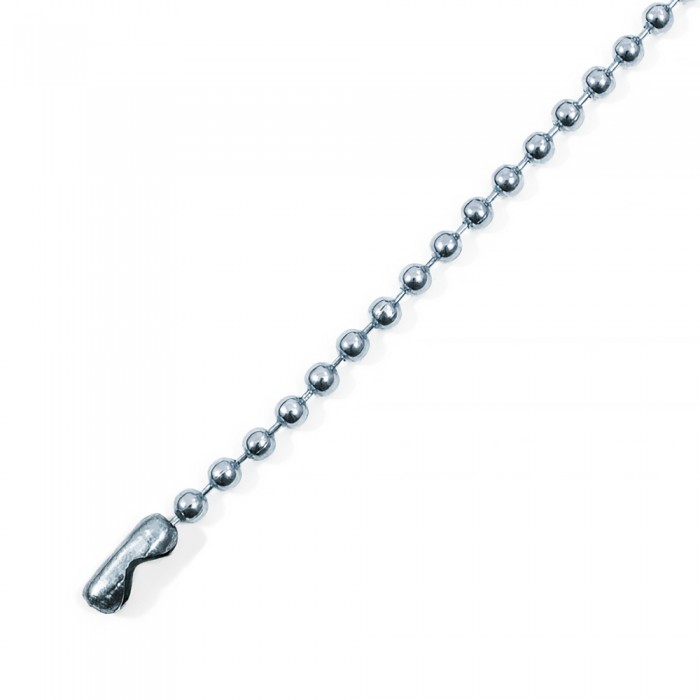 Ενωτικό Κλίπ Αλυσίδας Μπίλιας Νίκελ (1 Τεμάχιο)