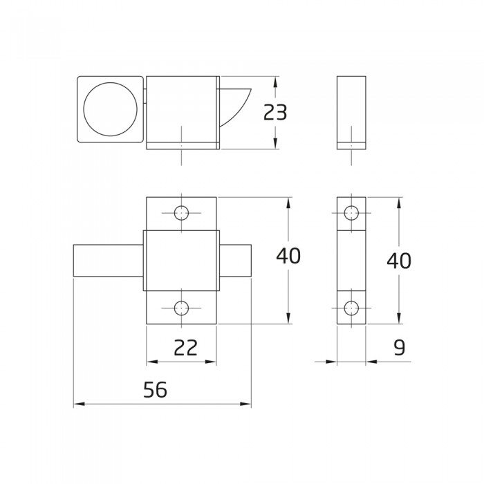 Μάνδαλο Ανακλινόμενων Παραθύρων Επαναφοράς (Αεροπλανάκι) Λευκό Amig 10837