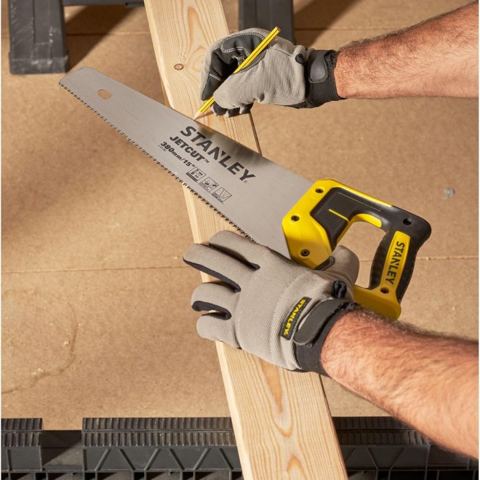 Πριόνι Ξύλου - Σεγάτσα 380mm με Δόντια 7TPI Stanley JETCUT Hand Saw 2-15-281