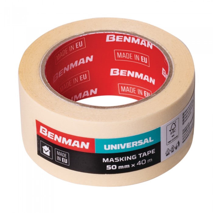 Χαρτοταινία UNIVERSAL 50mmX40m Benman 35228