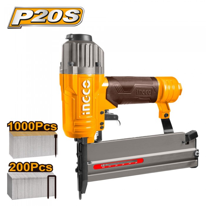 Αεροκαρφωτικό Διχάλων και Καρφιών (Καρφιά 15-50mm - Δίχαλα 16-40mm 18Ga) Ingco ACN50401