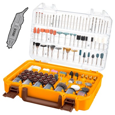 Εξαρτήματα Μίνι Δραπάνου Σετ 420 τεμ. Ingco AKMG4208