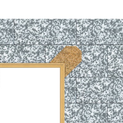 Διαγώνιο πλέγμα ανοιγμάτων θυρών/παραθύρων 33x50cm Caparol Diagonalarmierung 651/00