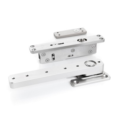 Μηχανισμός Μεντεσέ PIVΟΤ για Τοποθέτηση στο Δάπεδο Inox Anodized Panidis 12-MPH-150-S-14